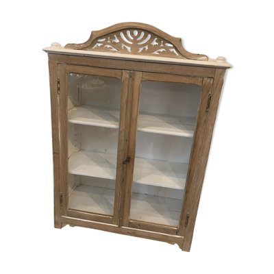 Antique Wooden Display Cabinet For Sale At Pamono