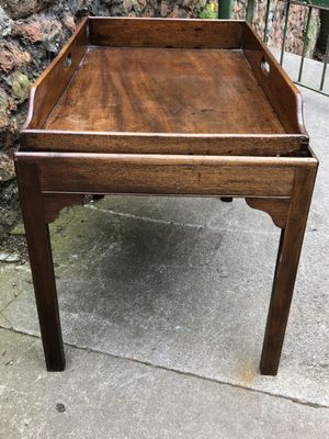 Antique Butler S Tray And Stand Set For Sale At Pamono