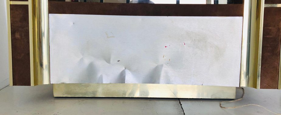 Mid Century Steel Bar By Willy Rizzo 1960s