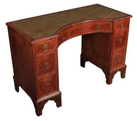 Queen Anne Style Walnut Desk 1920s For Sale At Pamono
