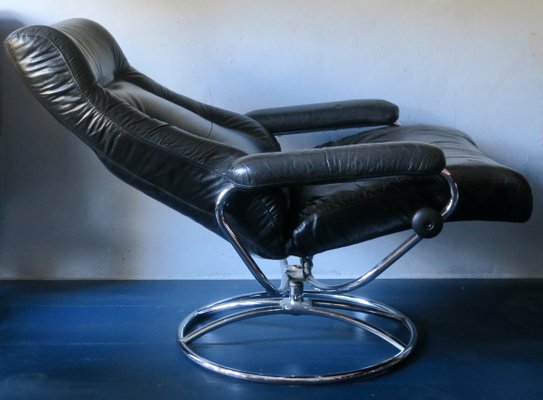 Mid Century Danish Swivel Lounge Chair 1960s For Sale At Pamono