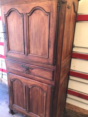 Antique Louis Xv French Walnut Wardrobe For Sale At Pamono