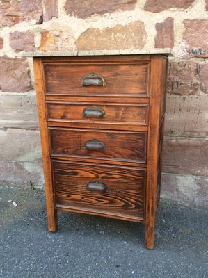 Vintage Industrial Fir Commode 1930s For Sale At Pamono