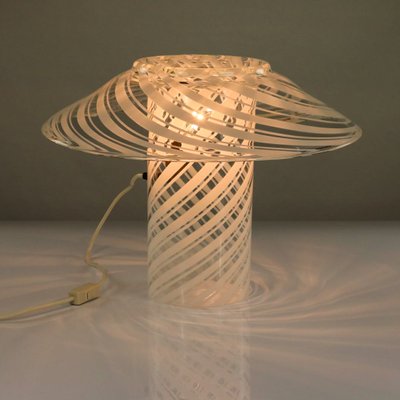 Italian Modern Murano Glass Table Lamp, Modern Murano Glass Table Lamps