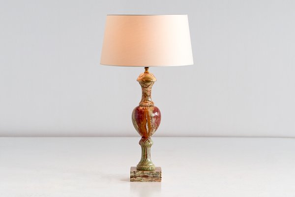 vintage onyx table lamps