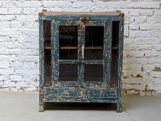 Vintage Indian Display Cabinet 1960s For Sale At Pamono