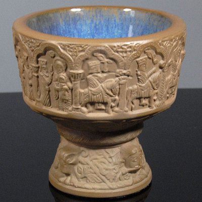 Cup by Michael Andersen & Son for Bornholm, 1960s for sale at Pamono