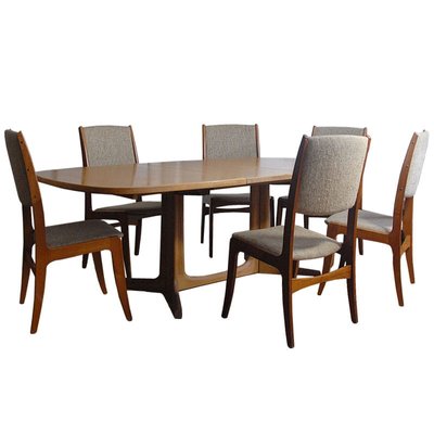 Folding Table And Six Chairs From, Six Chair Dining Table
