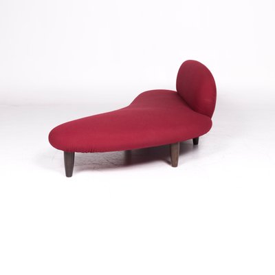 Red Freeform Sofa Ottoman By Isamu Noguchi For Vitra 2002
