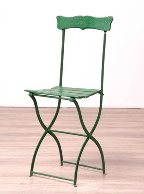 Vintage Bohemian French Bistro Chair 1920s
