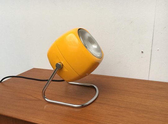 Space Age Italian Metal Table Lamp from Harveiluce, 1970s for sale