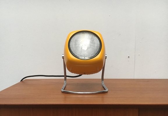 Space Age Italian Metal Table Lamp from Harveiluce, 1970s for sale