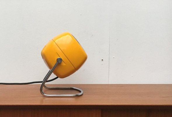 Space Age Italian Metal Table Lamp from Harveiluce, 1970s for sale