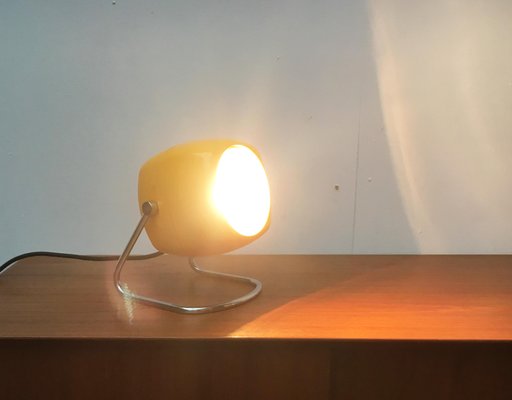 Space Age Italian Metal Table Lamp from Harveiluce, 1970s for sale
