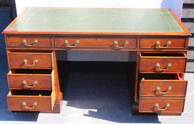 Mid Century Mahogany Desk 1940s For Sale At Pamono