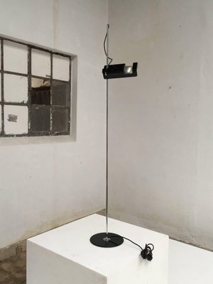 Italian Chrome And Plastic Spider Floor Lamp By Joe Colombo For Oluce 1960s