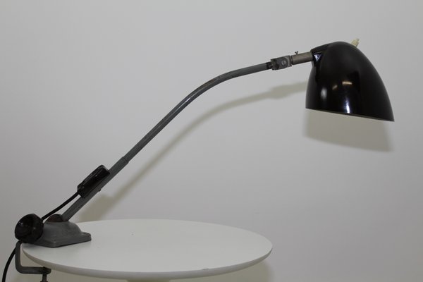 Bauhaus German Bakelite And Metal Table Lamp 1930s For Sale At Pamono