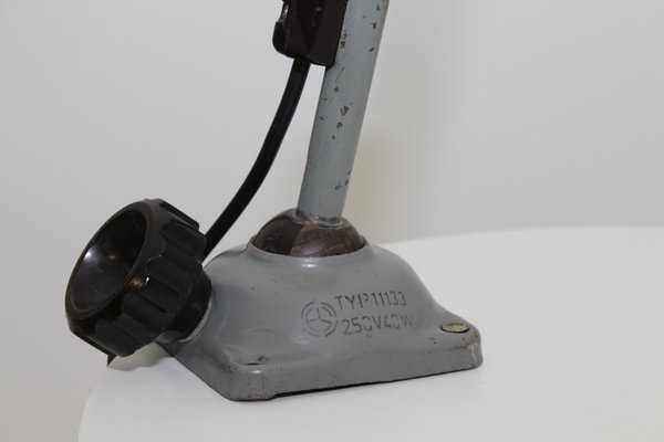 Bauhaus German Bakelite And Metal Table Lamp 1930s For Sale At Pamono