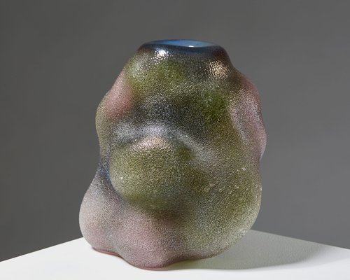 Vintage Swedish Glass Vase By Per B Sundberg For Orrefors 1998 For Sale At Pamono