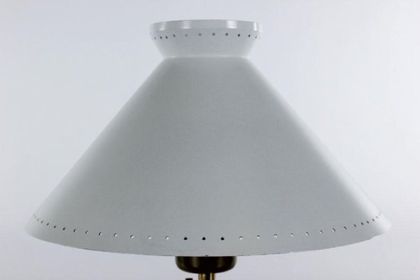 Mid Century Italian Brasetal, Metal Table Lamp Shades Uk