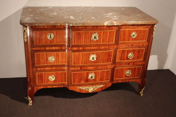Antique Rosewood And Marble Dresser For Sale At Pamono