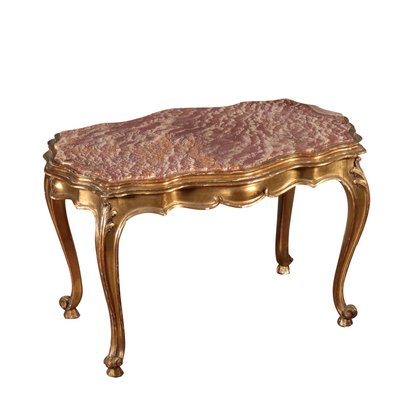 Antique Italian Marble Top Coffee Table