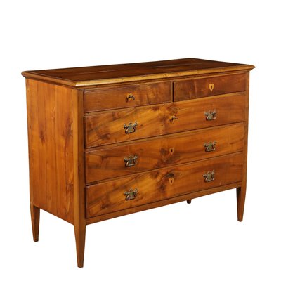 Antique Italian Cherry And Maple Dresser For Sale At Pamono