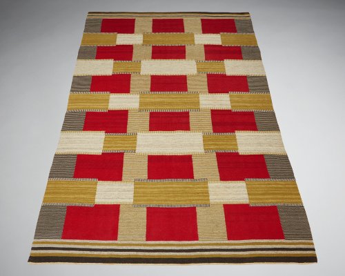 Alfombra sueca Mid Century de lana, años 50 en venta en Pamono Alfombra Mid Century de lana, años 50 en venta en Pamono