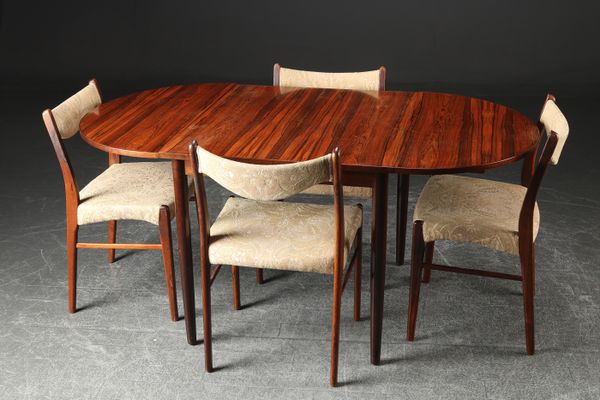 Danish Rosewood Dining Set 1950s Danish Rosewood Dining Set 1950s