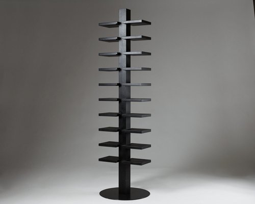 Model Double Pilaster Bookshelf By John Kandell For Kallemo 1990s