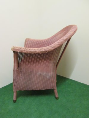 Mid Century Lloyd Loom Chair 1940s