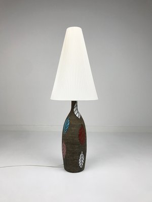 multi coloured table lamp