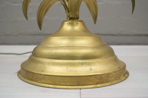 Hollywood Regency Gilded Pineapple Floor Lamp 1970s For Sale At