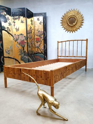 Vintage Tropical Style Bamboo Daybed For Sale At Pamono