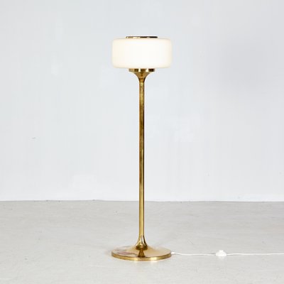 Br And Frosted Gl Floor Lamp 1960s For At Pamono Br And Frosted Gl Floor Lamp