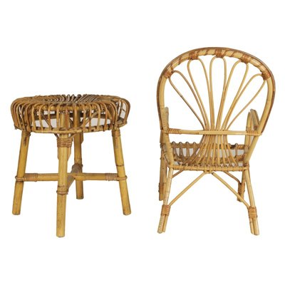 Sitzgruppe Bambus - Sitz Gruppe