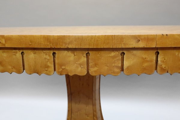 Birds Eye Maple Oval Centre Table From Gillows 1820s For Sale At