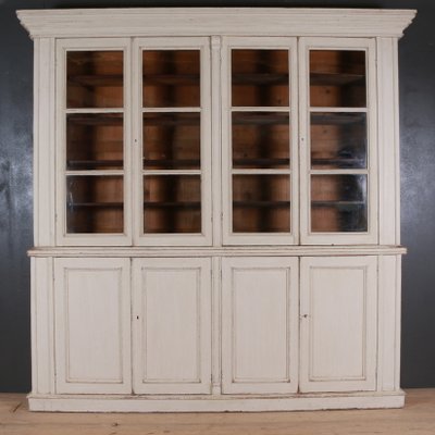 Antique Wooden Farmhouse Display Cabinet For Sale At Pamono