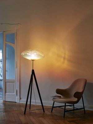 iridescent floor lamp