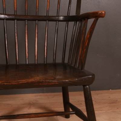 Antique Wooden Windsor Armchair For Sale At Pamono