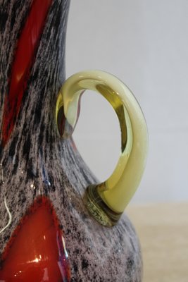 Italian Hand Blown Murano Glass Vase 1950s For Sale At Pamono