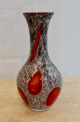 Italian Hand Blown Murano Glass Vase 1950s For Sale At Pamono