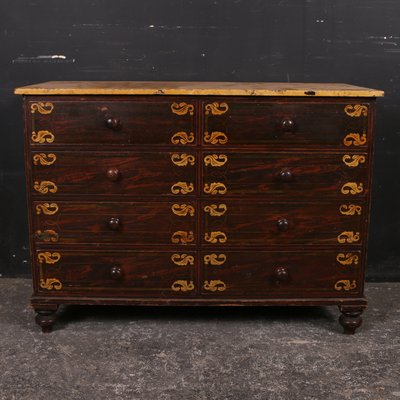 Antique Wooden Chest Of Drawers 1820s For Sale At Pamono