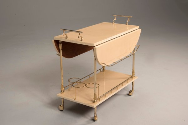 Italian Brass Trolley By Aldo Tura 1950s For Sale At Pamono