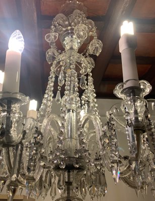 Antique Baroque Crystal Ceiling Lamp From Bohemia For At Pamono Antique Baroque Crystal Ceiling Lamp, Baroque Crystal Chandelier Ceiling Light