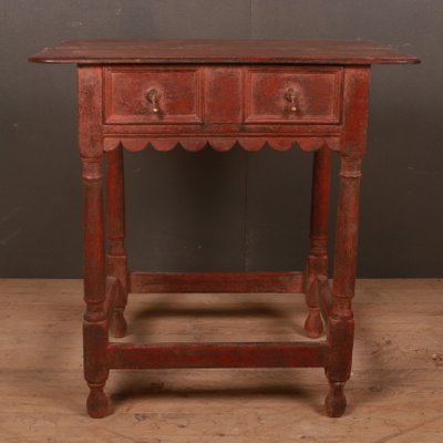 Antique Wooden Console Table For Sale At Pamono