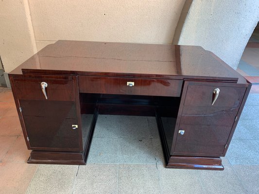 Large Art Deco Desk 1929 For Sale At Pamono