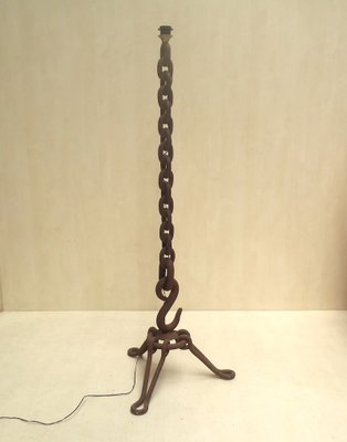 Hand Crafted French Wrought Iron Floor, Wrought Iron Floor Lamps