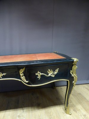 Large Vintage Louis Xv Style Wooden Desk For Sale At Pamono