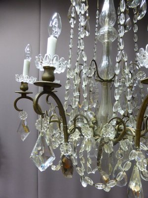 Antique French Bronze And Crystal, French Antique Chandeliers Uk